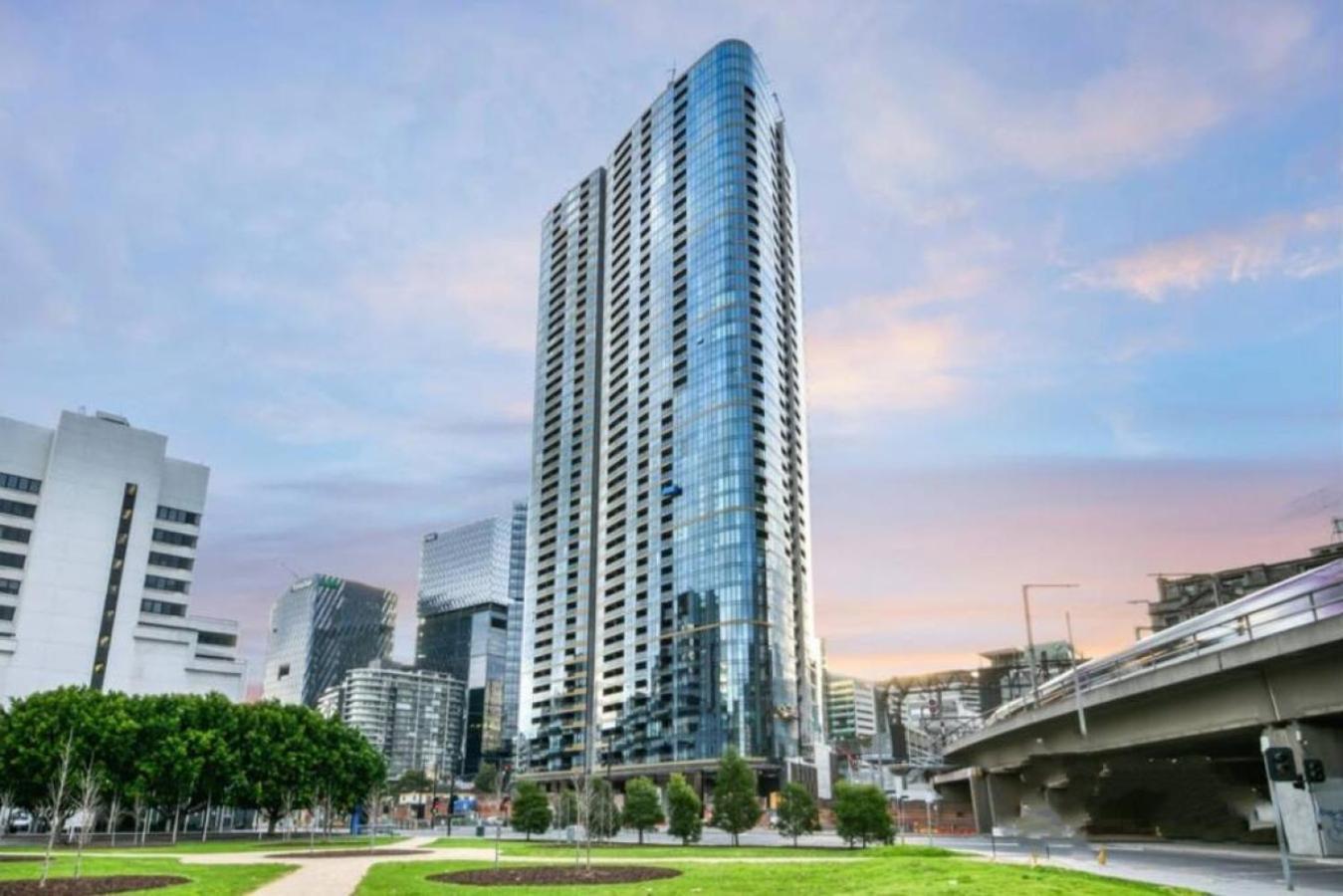 811D High Rise 2Br Apt With City View Free Parking Villa Melbourne Kültér fotó